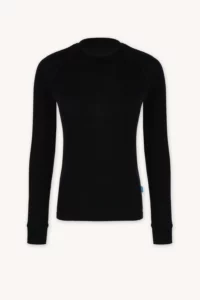 Dámské merino termoprádlo set (tričko + legíny) – černá (180 g)
