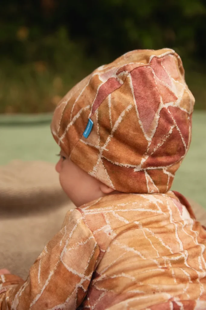 Merino čepička kojenecká – ginger gorpcore (135 g)