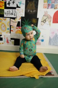 Merino body s dlouhým rukávem dětské – pixie (135 g)