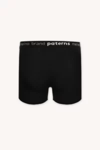 Merino SKIN boxerky pánské – černé (135 g)