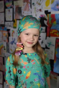 Merino čepice tenká dětská – pixie (135 g)