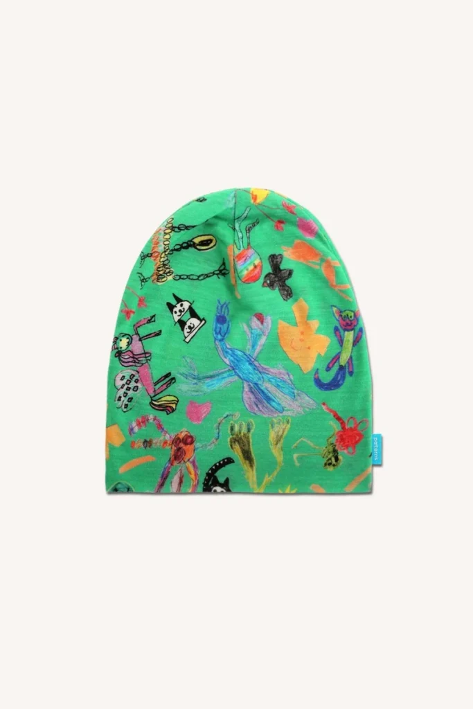 Merino čepice tenká – pixie (135 g)