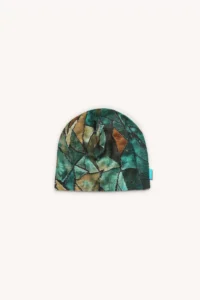 Merino čepička kojenecká – green gorpcore (135 g)