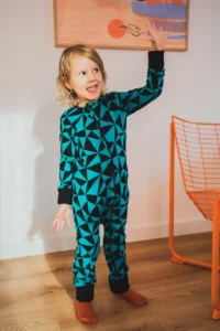 Merino overal dětský – trojúhelníky (190 g)