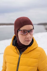 Merino funkční kukla – bordo