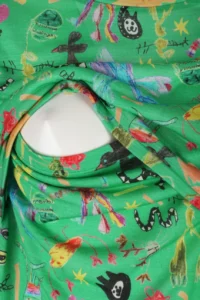 Merino tričko na kojení – pixie (135 g)