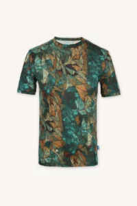 Merino tričko s krátkým rukávem pánské – green gorpcore (135 g)