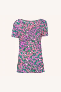 Merino tričko na kojení – pinkpilio (135 g)