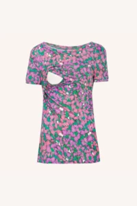 Merino tričko na kojení – pinkpilio (135 g)