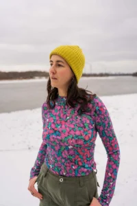 Merino tričko active s stojáčkem dámské – pinkpilio (135 g)