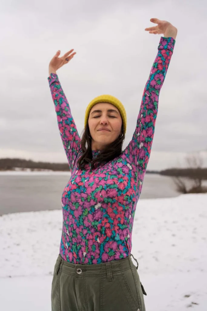 Merino tričko active s stojáčkem dámské – pinkpilio (135 g)