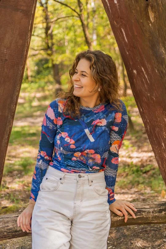 Merino tričko s dlouhým rukávem dámské – tengoku (135 g)