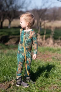 Merino overal – green gorpcore (135 g)