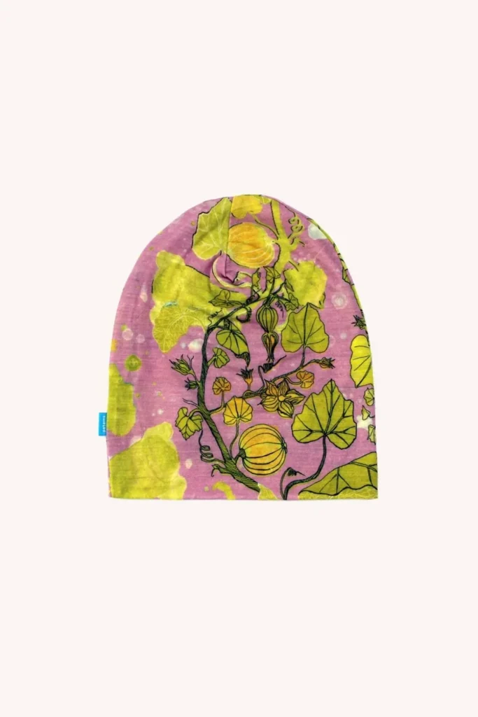 Merino čepice tenká – pumpink (135 g)