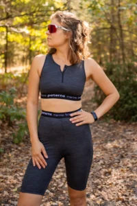 Merino sportovní top dámský – šedý (230 g)