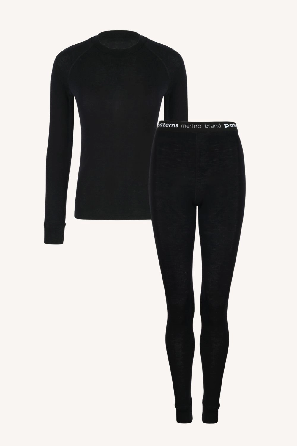 Dwupak: Bielizna damska góra i legginsy czarne
