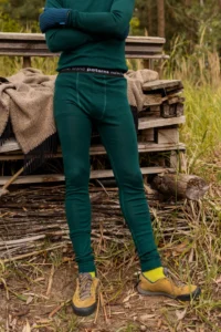 Merino termoprádlo spodky pánské – zelená (180 g)