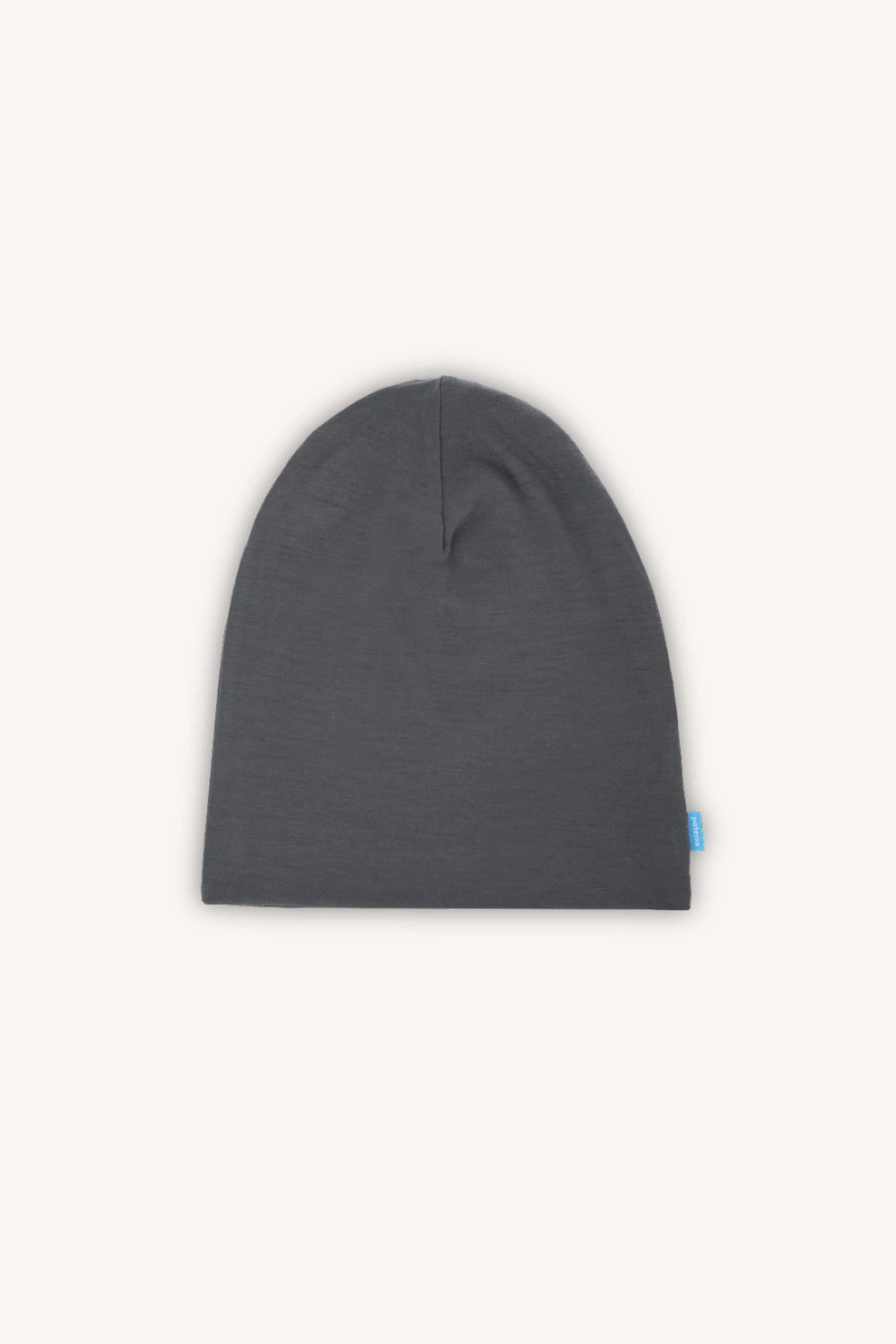 Merino čepice tenká – šedá (135 g)