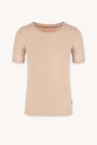 Merino SKIN spodní triko s krátkým rukávem a výstřihem do U pánské – tělové (135 g)