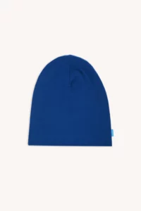 Merino čepice tenká – kobaltová (135 g)