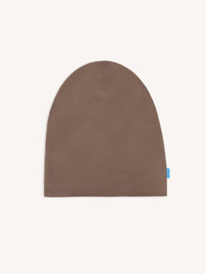 Merino čepice tenká – mocha (135 g)