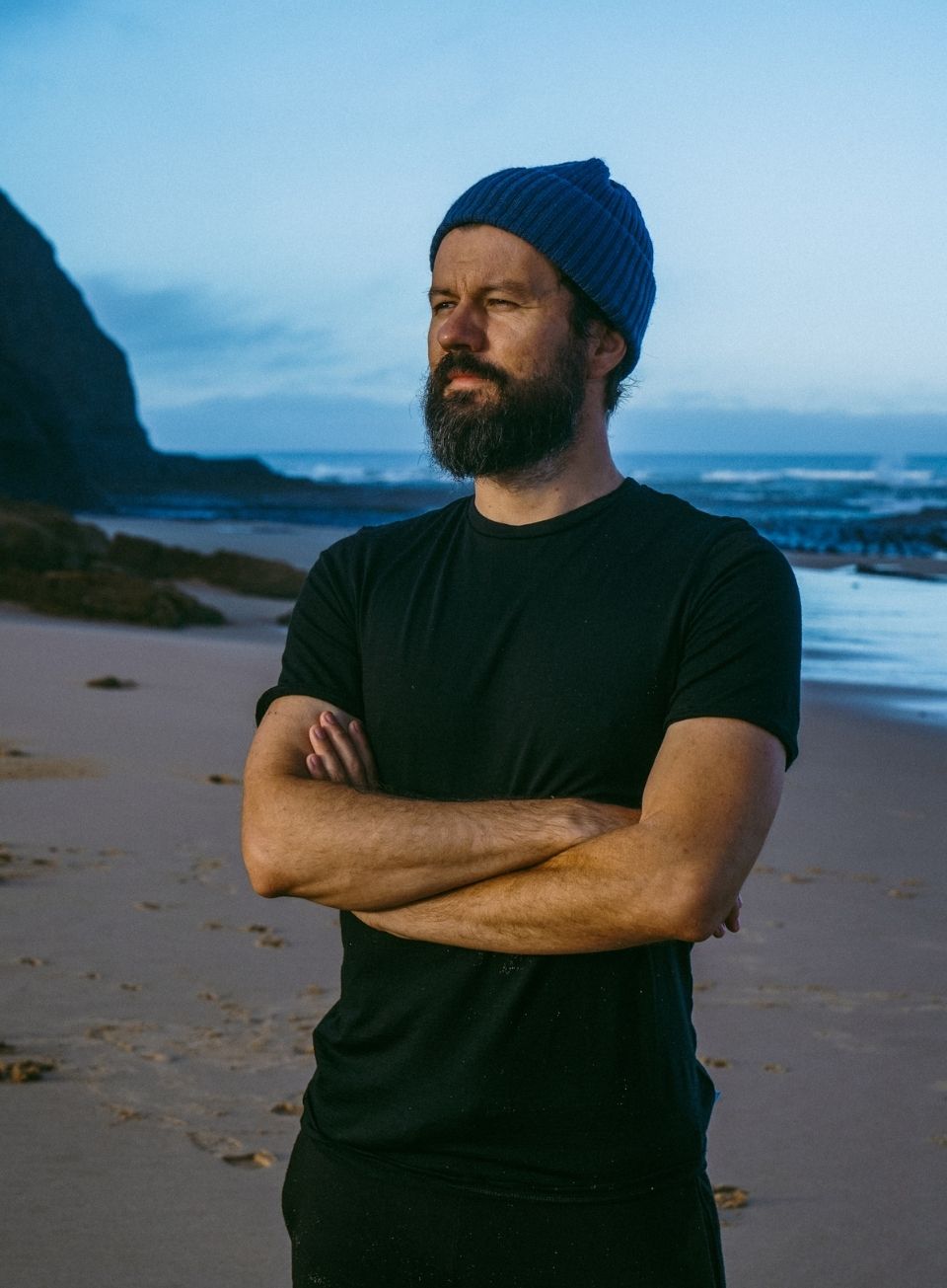 Merino tričko s krátkým rukávem pánské – černé (135 g) - XL