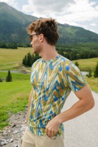 Merino tričko s krátkým rukávem pánské – rave (135 g)